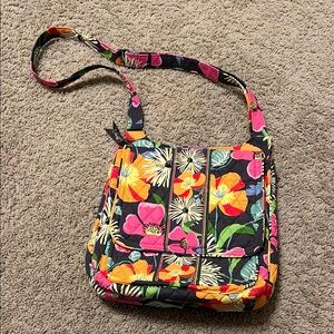 Vera Bradley Floral Crossbody Bag - Multicolor